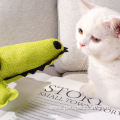 Linen Crocodile Dog Toy with Sound